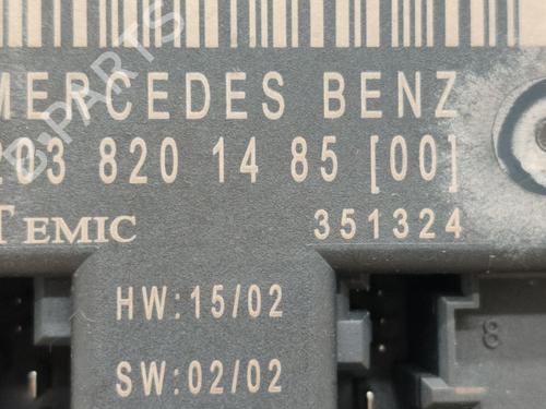Comfort control module MERCEDES-BENZ C-CLASS (W203) C 220 CDI (203.006, 203.008) | BP27435670M56 