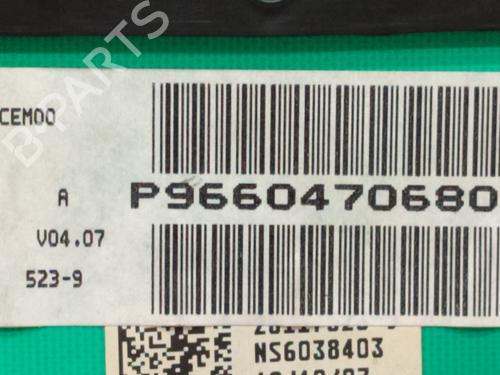 Instrument cluster PEUGEOT 307 (3A/C)  | BP21772539C47 
