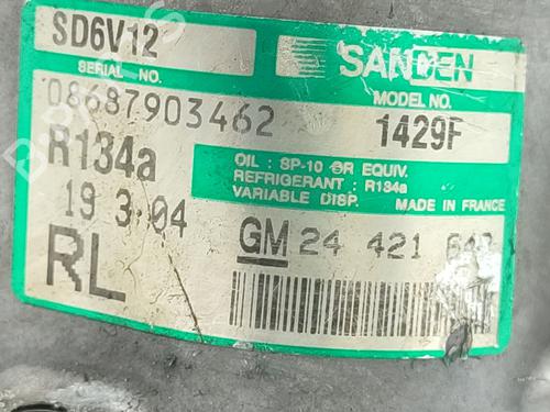 AC compressor OPEL MERIVA A MPV (X03) 1.7 CDTI (E75) | BP28768602M34 