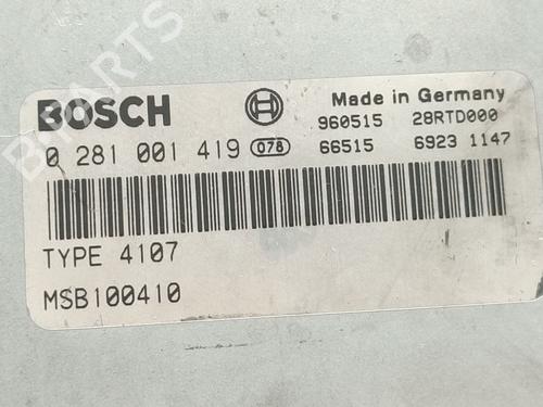 Engine control unit (ECU) HONDA ACCORD V (CE, CF_, CD) 2.0 TDi (CF1) | BP30806094M57