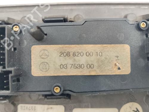 Left front window switch MERCEDES-BENZ CLK (C208) CLK 230 Kompressor (208.347) | BP26191374I27 