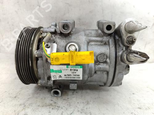 Used AC compressor PEUGEOT 407 (6D_) 2.0 HDi 135 (6DRHRH, 6DRHRE, 6DRHRG, 6DRHRJ) (136 hp) 27919972