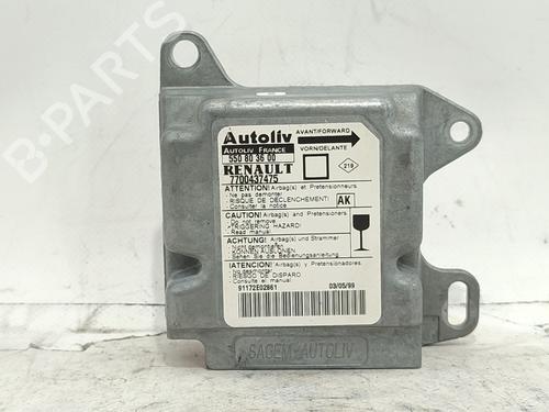 Used ECU airbags ECU airbags RENAULT MEGANE I (BA0/1_) 1.4 16V (BA0D, BA1H, BA0W, BA10) (95 hp) 33027624 33027624