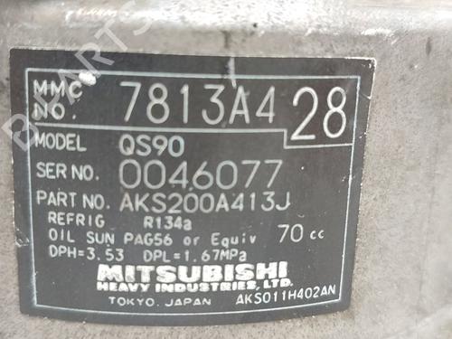 AC compressor MITSUBISHI OUTLANDER II (CW_W) 2.2 DI-D | BP30055876M34 