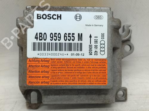Used ECU airbags AUDI A6 C5 (4B2) 2.5 TDI (155 hp) 16552005