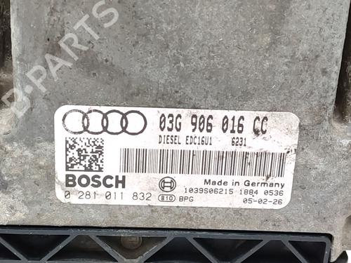 Engine control unit (ECU) AUDI A3 Sportback (8PA) 1.9 TDI | BP29370473M57 