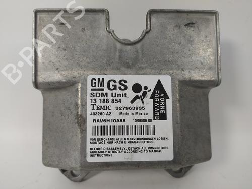 Kollisjonspute styreenhet OPEL ASTRA H (A04) 1.7 CDTI (L48) (100 hp) 12342169