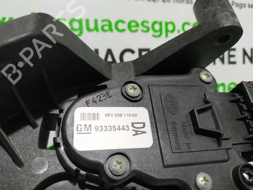 Pedal OPEL MERIVA A MPV (X03) 1.7 CDTI (E75) | BP7147626I4 