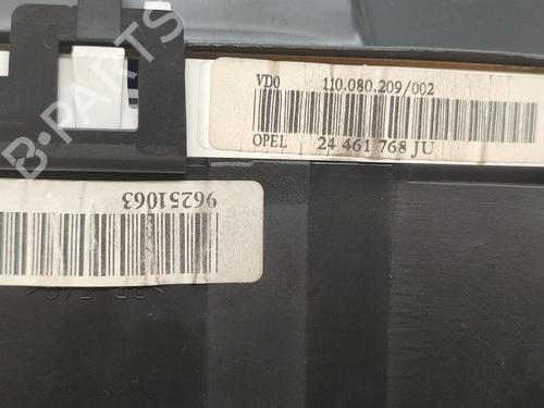 Instrument cluster OPEL ZAFIRA A MPV (T98) 2.0 DTI 16V (F75) | BP27669633C47 