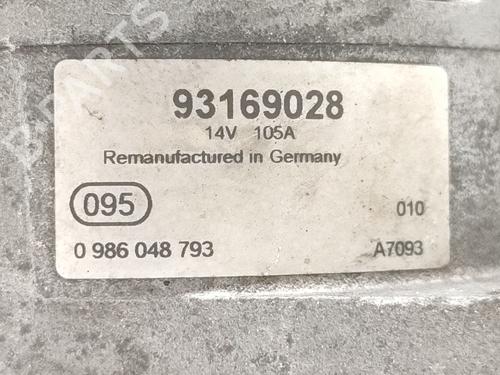 Generator OPEL ASTRA H Estate (A04) 1.9 CDTI (L35) | BP29919612M7 