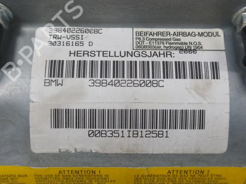 Passasjer kollisjonspute BMW X5 (E53) 4.4 i | BP13657394C10 