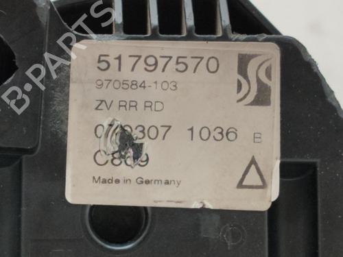 Rear right lock FIAT GRANDE PUNTO (199_) 1.3 D Multijet (199.AXD11, 199.AXD1A, 199.AXD1B,... | BP20209169C99 