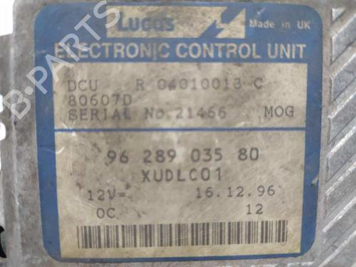 Engine control unit (ECU) PEUGEOT 806 (221) 1.9 TD | BP7151081M57 