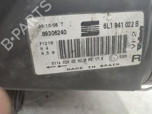 Right headlight SEAT IBIZA III (6L1) 1.4 TDI | BP23081214C29 