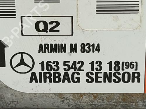 ECU airbags MERCEDES-BENZ M-CLASS (W163)  | BP16033001M53 