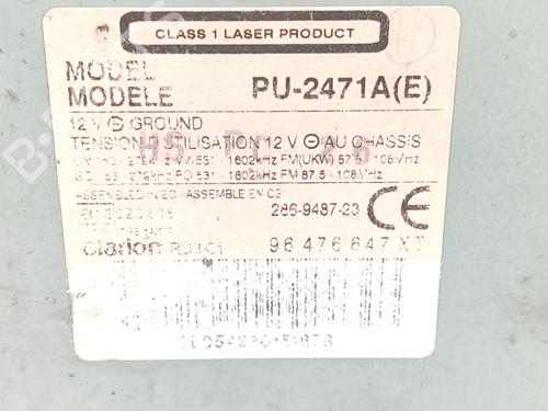 Radio PEUGEOT 307 (3A/C) 1.6 16V | BP29880363E6