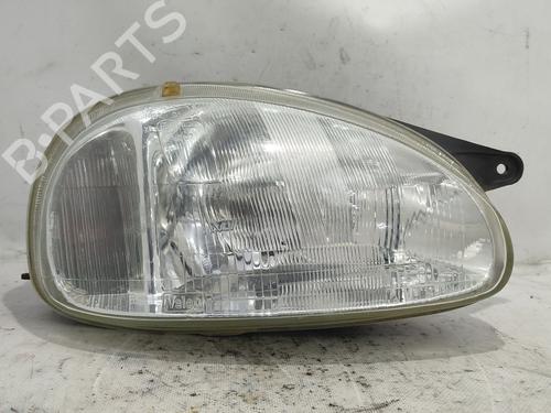 Used Right headlight OPEL CORSA B (S93) 1.7 D (F08, F68, M68) (60 hp) 24406914