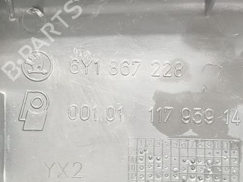 Right front window switch SKODA FABIA I (6Y2) 1.2 | BP31044478I26