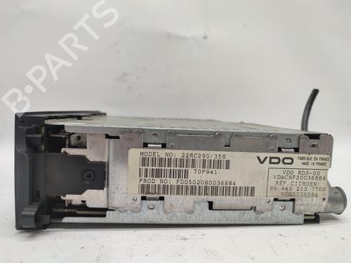 Radio CITROËN C5 I (DC_) 2.0 HDi (DCRHZB, DCRHZE) | BP19313071E6 