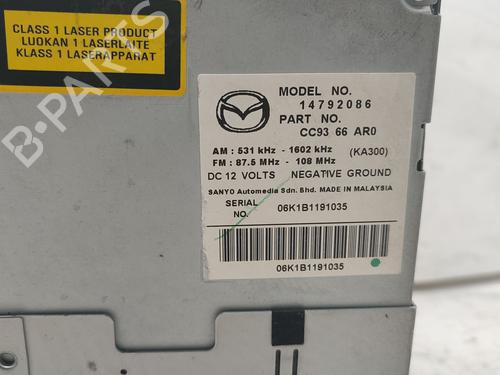 Radio MAZDA 5 (CR) 2.0 CD (CR19) | BP24531113E6 