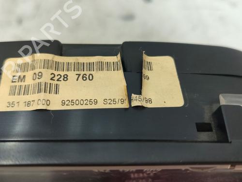 Instrument cluster OPEL ZAFIRA A MPV (T98) 1.6 16V (F75) | BP27560192C47 