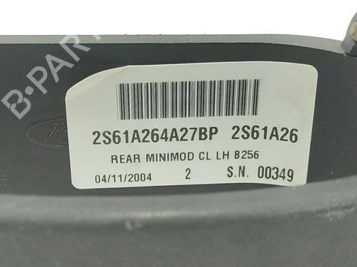 Rear left exterior door handle FORD FIESTA V (JH_, JD_) 1.4 TDCi | BP29387308C130 