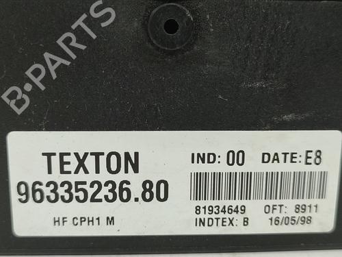 Comfort control module CITROËN XSARA (N1)  | BP13883756M56 