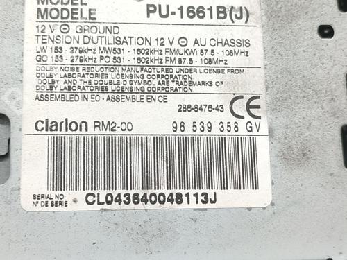 Radio PEUGEOT 607 (9D, 9U) 2.2 HDi | BP34240686E6 - Image 5