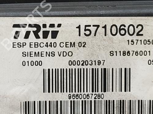 ABS pump PEUGEOT 407 (6D_)  | BP20105969M43 