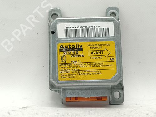 Kollisjonspute styreenhet PEUGEOT 206 Hatchback (2A/C) 1.4 i (75 hp) 30810121