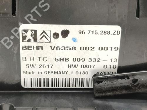 Climate control CITROËN C5 III (RD_) 2.0 HDi 165 (RDRHHA, RDRHH8) | BP33887243I5  - Image 5