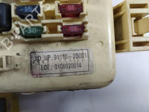 Fuse box HYUNDAI ELANTRA III Saloon (XD) 2.0 CRDi | BP9515372E1 
