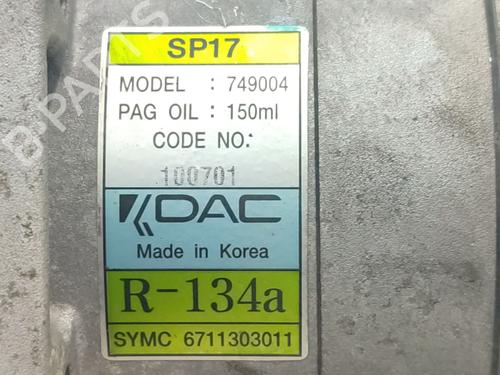 AC compressor SSANGYONG KORANDO (CK) 2.0 e-XDi | BP40607859M34 - Image 4