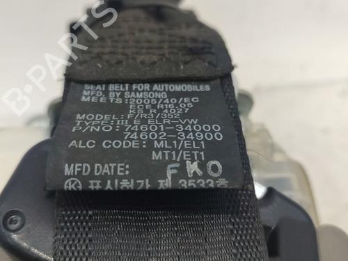 Front left seatbelt SSANGYONG KORANDO (CK) 2.0 e-XDi | BP40607885I26 - Image 2
