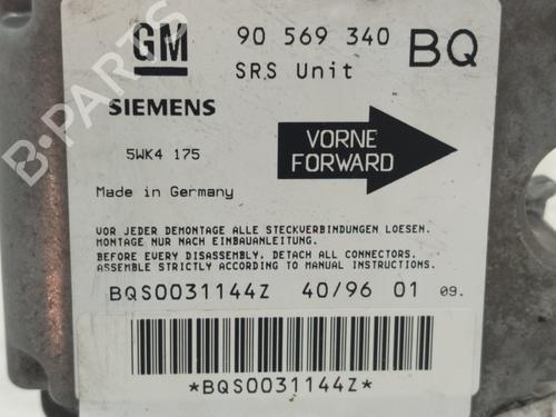ECU airbags OPEL VECTRA B (J96)  | BP19783748M53 