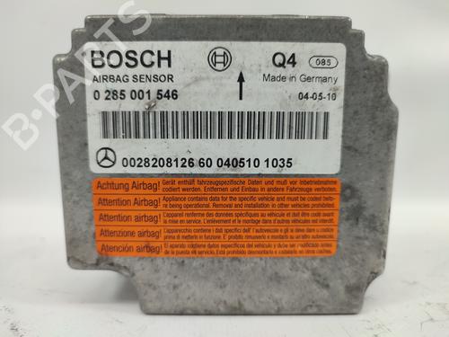 Used ECU airbags MERCEDES-BENZ S-CLASS (W220) S 500 4-matic (220.084, 220.184) (306 hp) 13655991