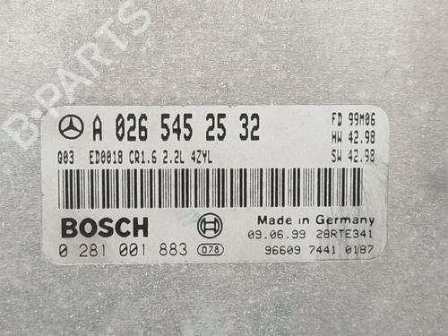 Engine control unit (ECU) MERCEDES-BENZ E-CLASS (W210) E 220 CDI (210.006) | BP27971505M57 