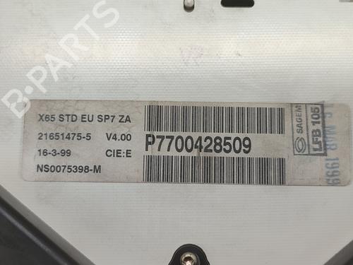 Instrument cluster RENAULT CLIO II (BB_, CB_)  | BP17483567C47 