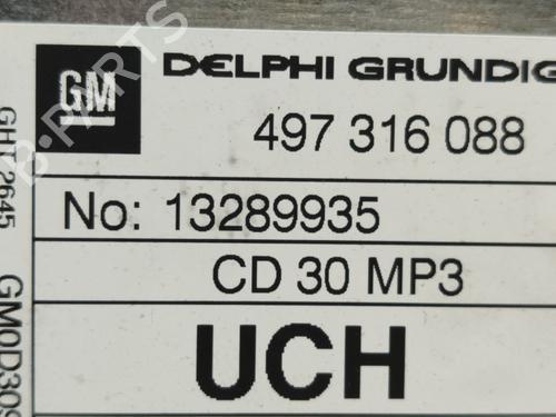 Radio OPEL ASTRA H (A04) 1.7 CDTI (L48) | BP25347954E6 
