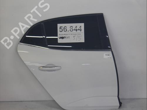 Used Right rear door RENAULT MEGANE IV Hatchback (B9A/M/N_) 1.5 Blue dCi 115 (B9A6) (116 hp) 31077790
