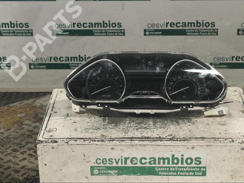 Used Instrument cluster PEUGEOT 208 I (CA_, CC_) 1.6 HDi (92 hp) 11896013