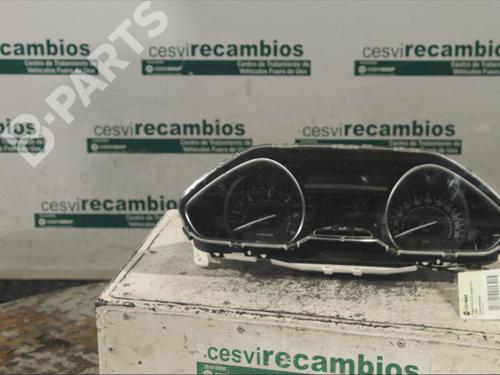 Used Instrument cluster PEUGEOT 208 I (CA_, CC_) 1.6 HDi (92 hp) 11895385
