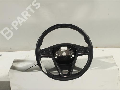 Steering wheel SEAT IBIZA V (KJ1, KJG) 1.0 TSI (95 hp) 5F0419091AHLGB