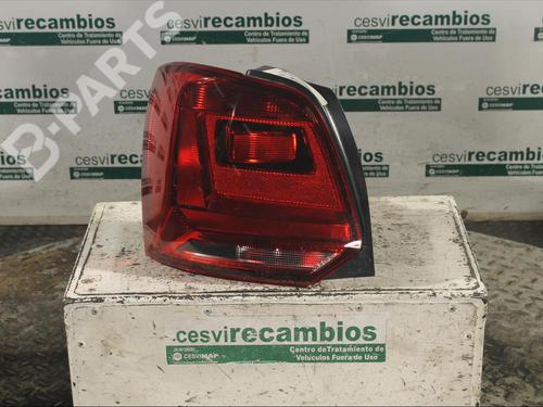 Used Left taillight VW POLO V (6R1, 6C1) 1.0 (75 hp) 11988948