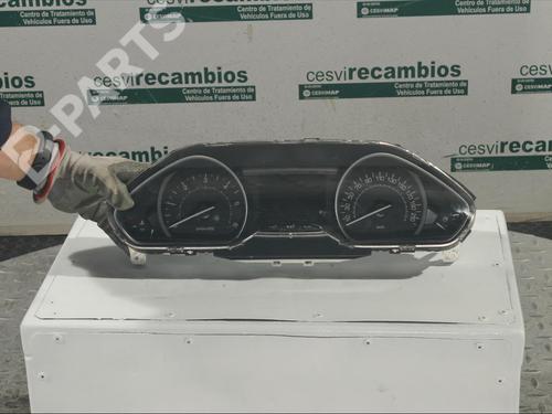 Used Instrument cluster PEUGEOT 2008 I (CU_) 1.6 BlueHDi 100 (100 hp) 11901172