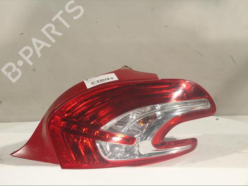 Used Right taillight PEUGEOT 208 I (CA_, CC_) 1.6 HDi (92 hp) 19527004