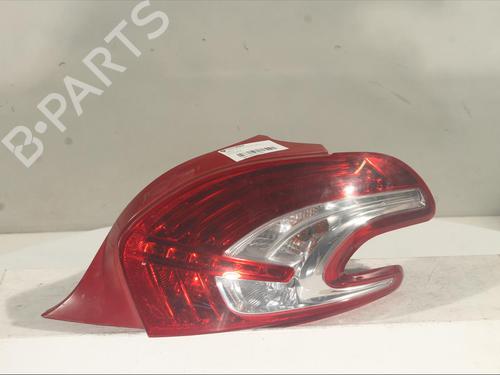 Used Right taillight PEUGEOT 208 I (CA_, CC_) 1.6 HDi (92 hp) 21566160