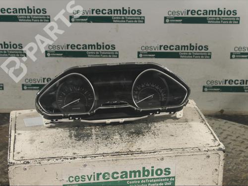 Used Instrument cluster PEUGEOT 2008 I (CU_) 1.6 BlueHDi 100 (100 hp) 11894473