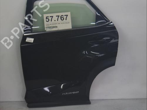 Dør venstre bak Dør venstre bak LEXUS NX (_Z1_) 300h (AYZ10_, AYZ10R) (197 hp) 37186078 37186078