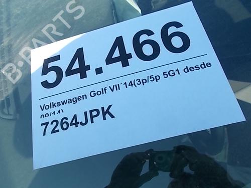 Left front fog light VW GOLF VII (5G1, BQ1, BE1, BE2)  | BP19526945C30 